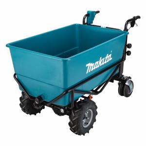 Makita DCU605Z Skottkärra med balja 2x18V • 250 liter