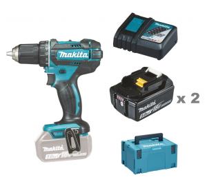 Makita DDF482RTJ Borrskruvdragare 18V, komplett 5,0Ah