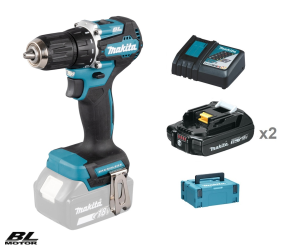 Makita DDF487RAJ Borrskruvdragare 18V, komplett