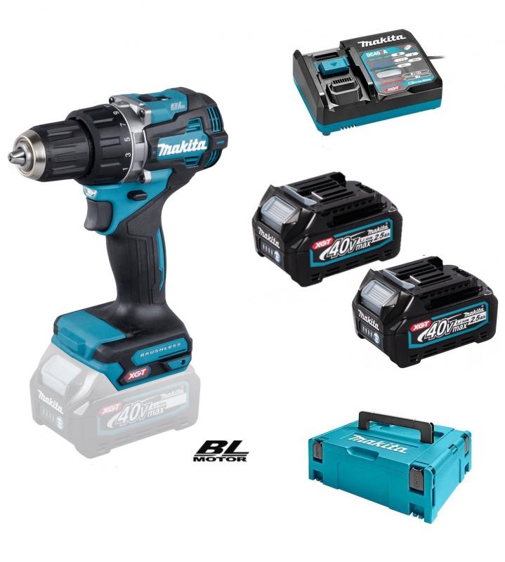 Makita HP002GD201 Slagborrmaskin 40V, komplett