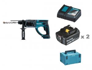 Makita DHR202RTJ Kombihammare 18V, komplett