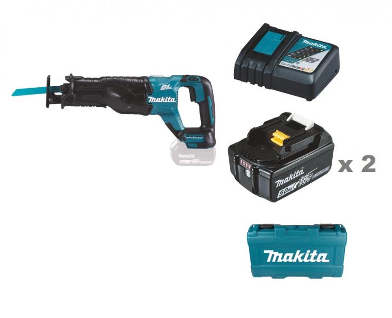 Makita DJR187RTE Tigersåg 18V komplett
