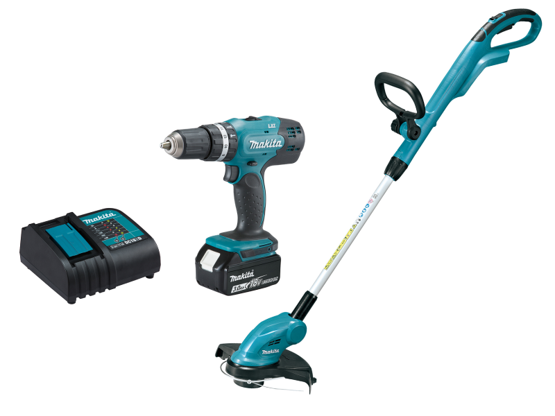 Makita DLX2114S Combokit (DHP453 + DUR181)