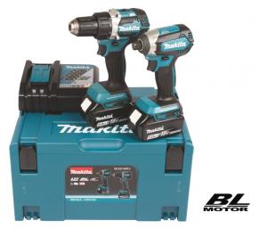Makita DLX2189TJ Combokit  (DDF484+DTD153)