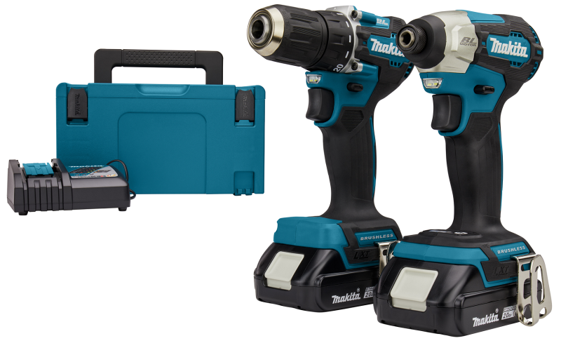 Makita DLX2423AJ Combokit  (DDF487+DTD157)