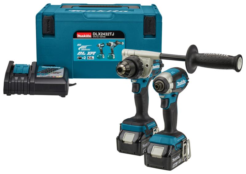 Makita DLX2432TJ Combokit (DDF486+DTD153)