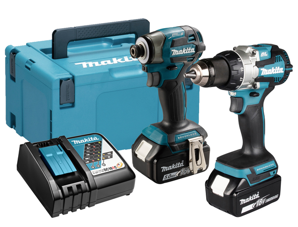 Makita DLX2527TJ Combokit  (DDF489Z+DTD173Z)
