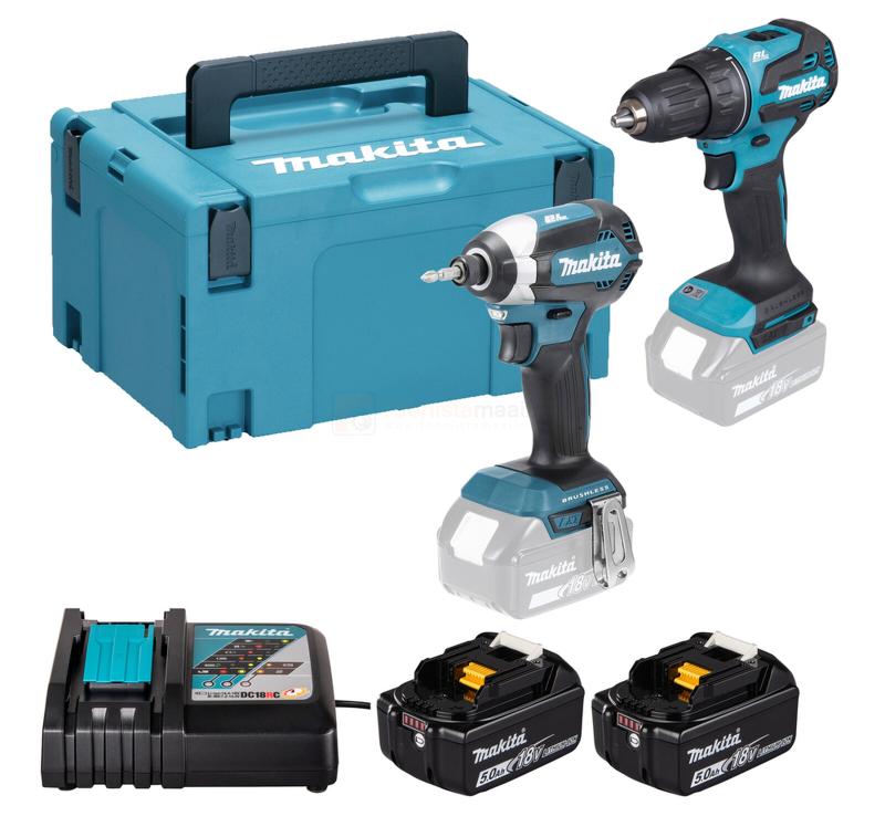 Makita DLX2535TJ combokit 18V (2st maskiner i makpac)