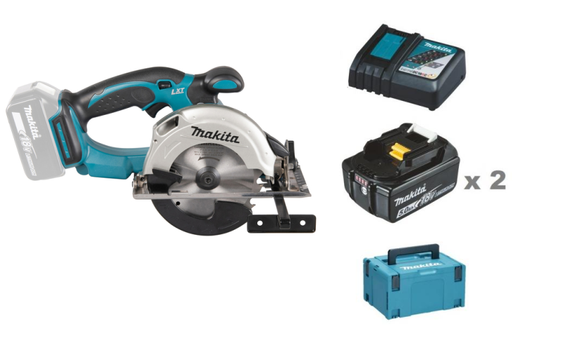 Makita DSS501RTJ Cirkelsåg 18V, komplett