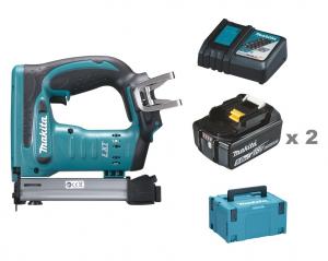 Makita DST221RTJ Häftpistol 18V, komplett