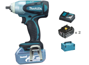 Makita DTW251RTJ Mutterdragare 18V, komplett