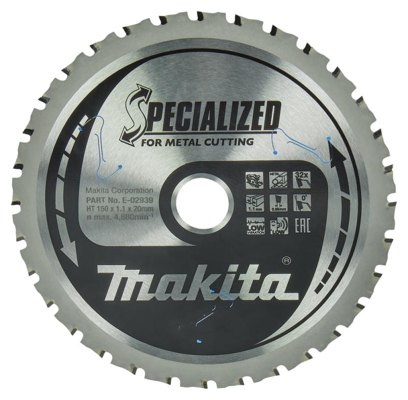 Sågklinga Metall 150x20x1,1 32T Specialized