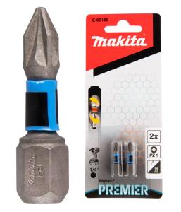 Makita Premier Bits PZ1 • 25mm • 2st