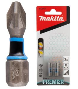 Makita Premier Bits PZ2 • 25mm • 2st