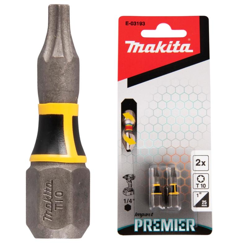 Makita Premier Bits T10 • 25mm • 2st