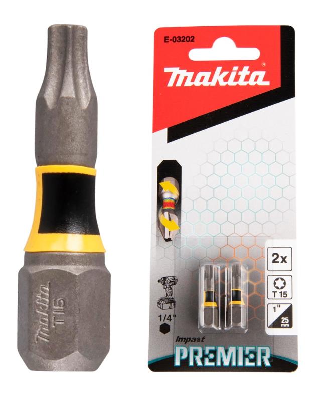 Makita Premier Bits T15 • 25mm • 2st