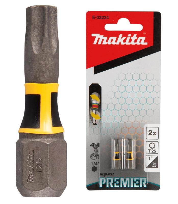 Makita Premier Bits T25 • 25mm • 2st