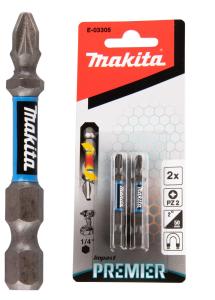 Makita Premier Bits PZ2 • 50mm • 2st