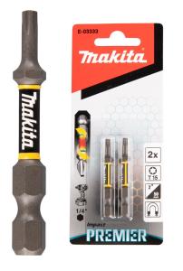 Makita Premier Bits T15 • 50mm • 2st