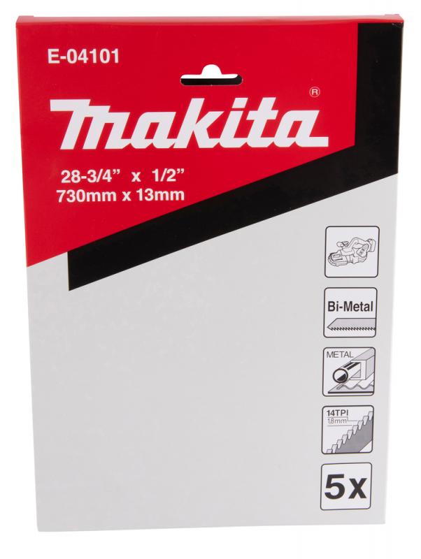 MAKITA Bandsågblad Metall 730x13 14T • 5-P
