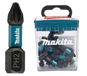 Makita Black Bits PH2 • 25mm • 25st