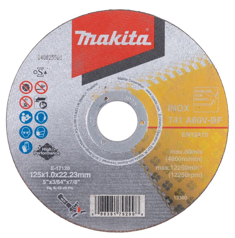 Makita kapskiva 125x1,0mm • Metall