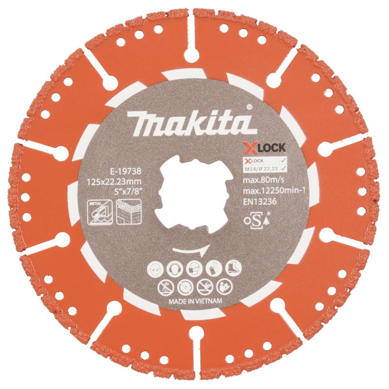 Makita X-lock Diamantklinga 125mm
