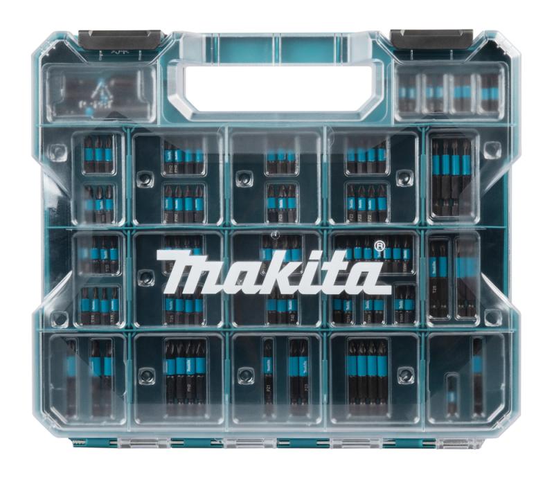 Makita Black Bitssats 100-delar med förvaring