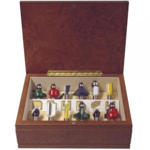 Makita Frässet 12-delar i träask