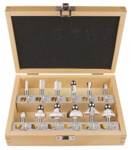 Makita Frässet 12-delar i trälåda