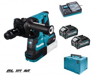 Makita HR004GM201 Kombihammare 40V, komplett