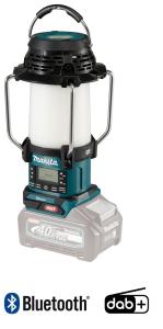 Makita MR009G Lampa 40V med Radio, Bluetooth och DAB+