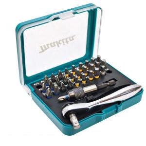 Makita Bitssats med mini spärrskaft 32-delar