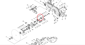 Makita Reservdel 227550-2 till LS1016