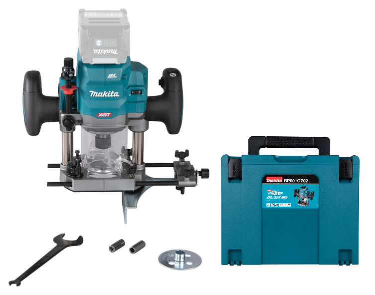 Makita RP001GZ Handöverfräs 40V