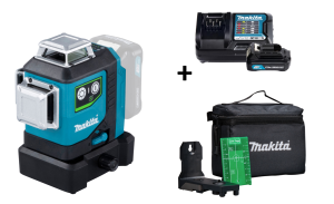 Makita SK700GD Multilinjelaser 12V (Grön)+ Batteripaket-på-köpet, värde 1400:-