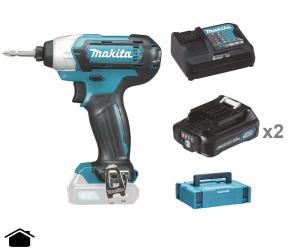 Makita TD110DSAJ Slagskruvdragare 12V, komplett