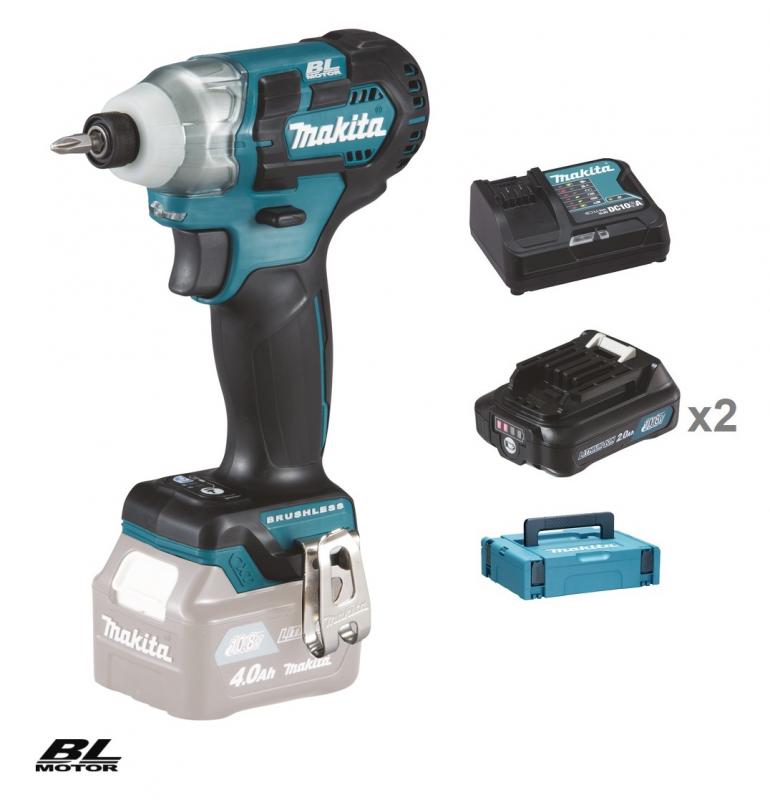 Makita TD111DSAJ Slagskruvdragare 12V, komplett