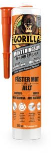 Gorilla Monteringslim 290 ml patron