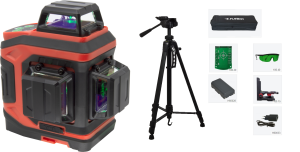 Komplett Multilinjelaser 3D Brave Grön med stativ