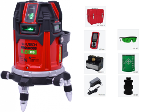 Multilinjelaser Procross 8,0 DS grön