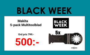 Multiverktyg sågblad, Trä/metall 32mm BIM 5-pack