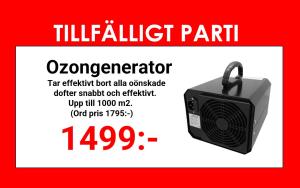 Ozongenerator Black Box Plus 100W/10 mg/h, 1000 m2