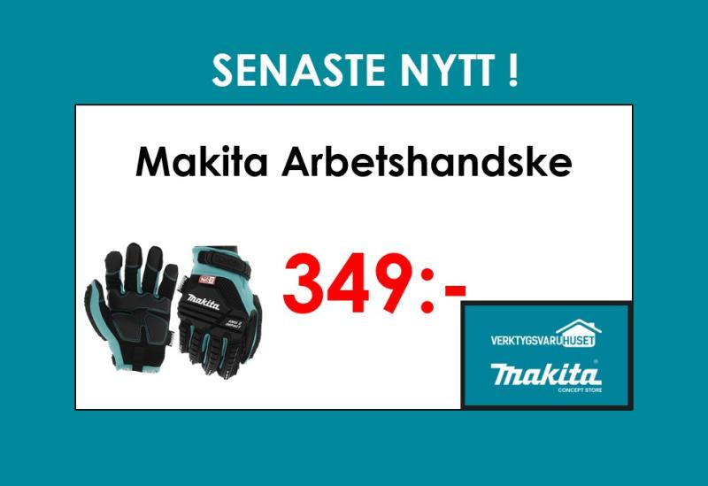 Makita Arbetshandske , stötskydd