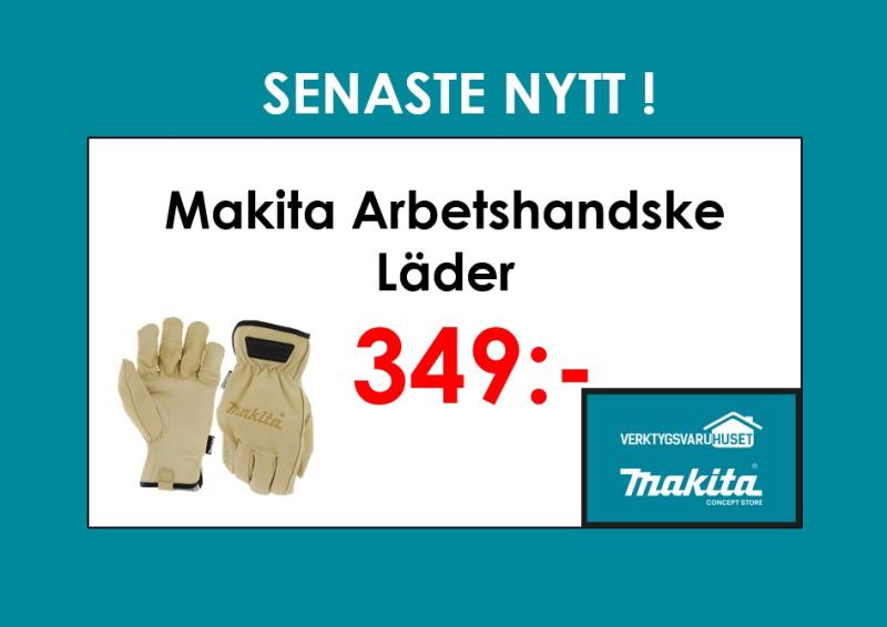 Makita Arbetshandske, läder