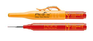 Pica Ink Djuphålsmärkpenna röd