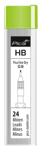 Pica Fine Dry Refilstift • HB • 24-pack