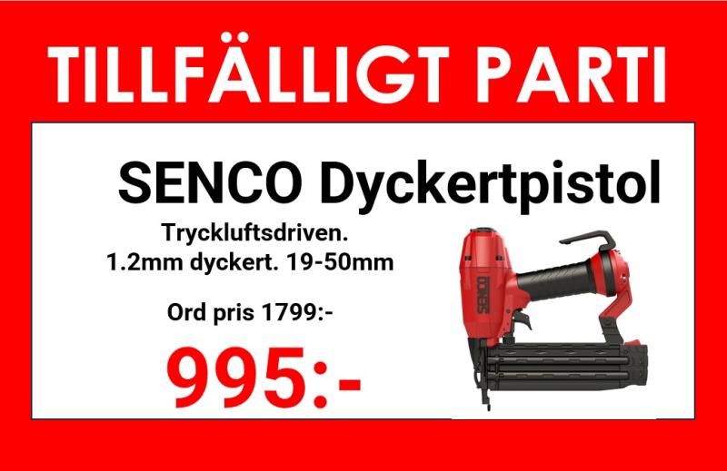 Senco FinishPro 18BL Dyckertpistol 1,2mm