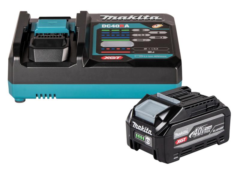 Makita Laddpaket XGT 40V laddare + BL4040F