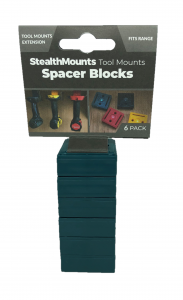 Distanser till maskinhållare blå 6-pack